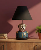 Smart Pug Dog Table Lamp