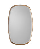 Solid Oak Oval Wall Mirror 1