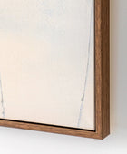 Square Neutral Palette Abstract Framed Canvas