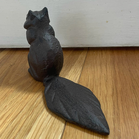 Squirrel Iron Doorstop 3