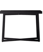 Stylish Black Wood Console Table 1