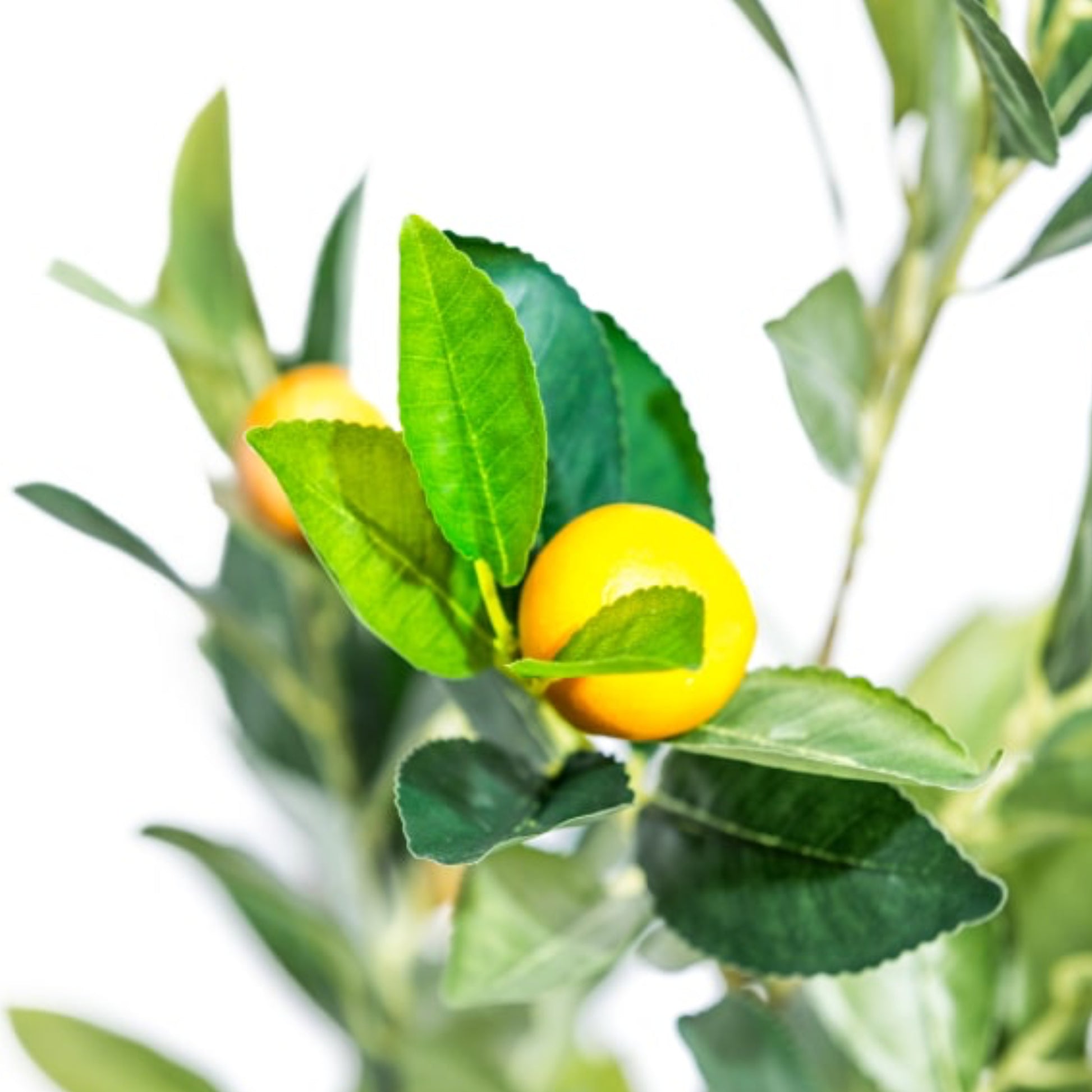 Tall Artificial Potted Lemon Tree 120cm 3