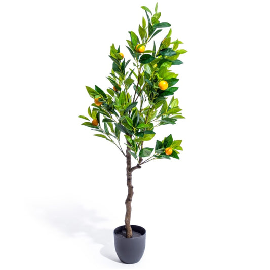 Tall Artificial Potted Lemon Tree 120cm 1
