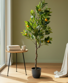 Tall Artificial Potted Lemon Tree 120cm