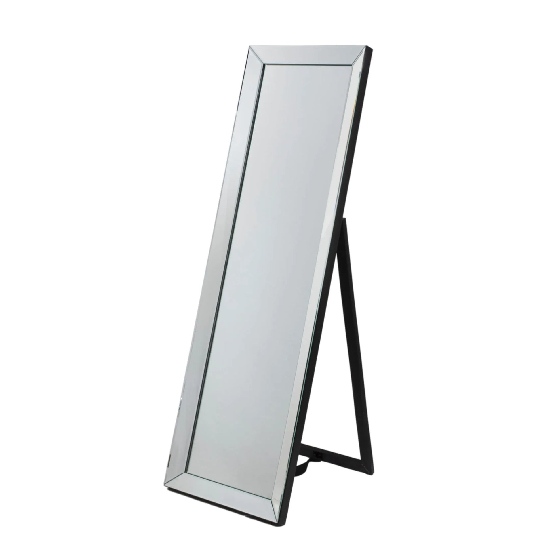 Tall Bevelled Edge Cheval Mirror 1