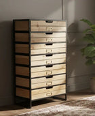 TallIndustrialInspiredDrawerCabinet2