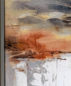 Tranquility Horizon Framed Canvas