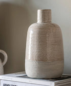 Two Tone Ceramic Bottle Vase
