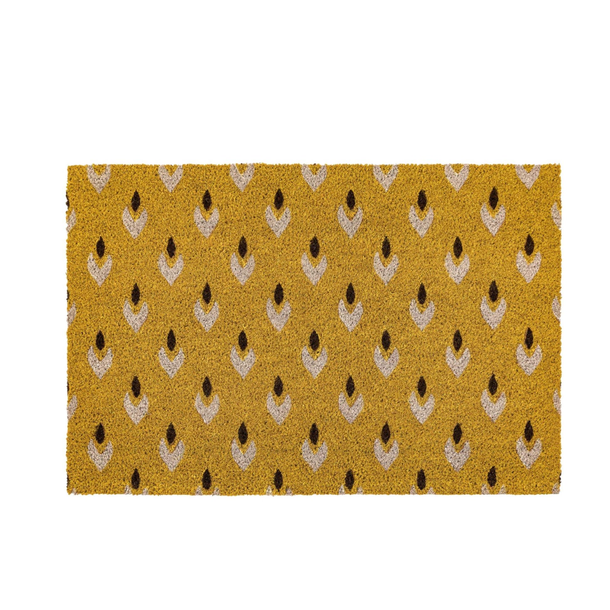 Vibrant Ikat Styled Coir Doormat - The Farthing