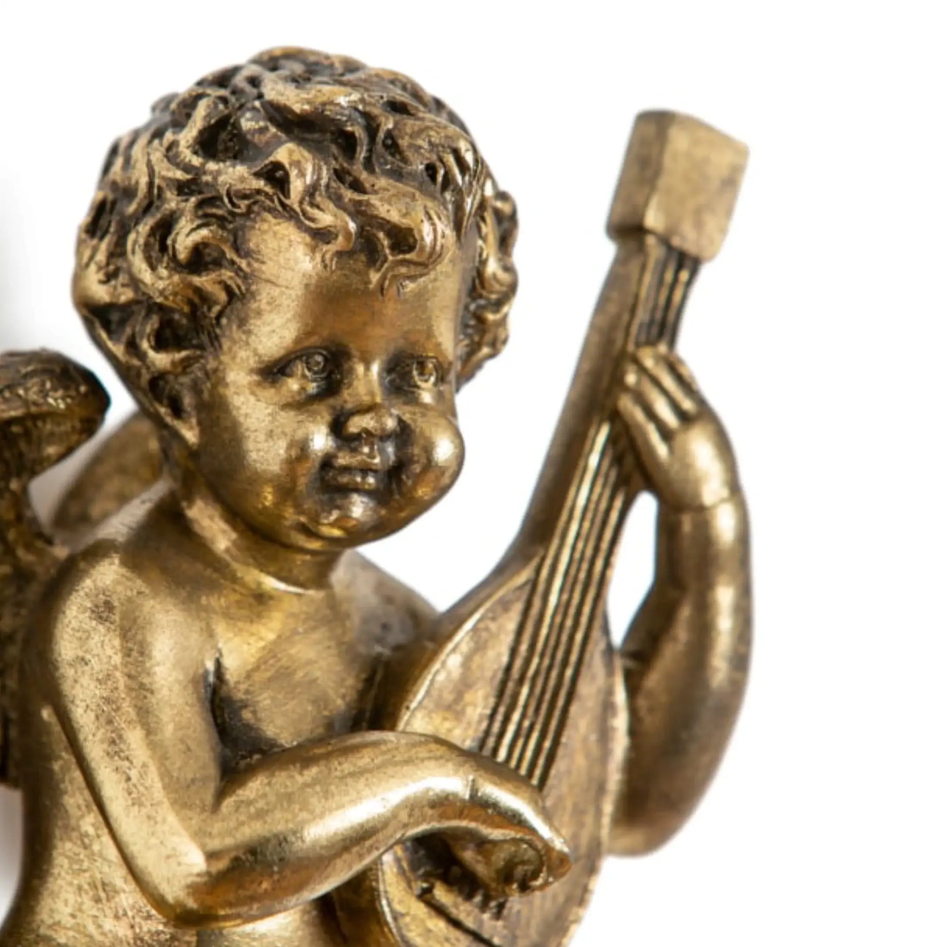 Vintage Gold Wall Cherub 55