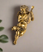 Vintage Gold Wall Cherub