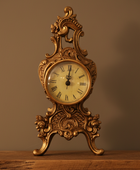 Vintage Inspired Ornate Mantle Clock