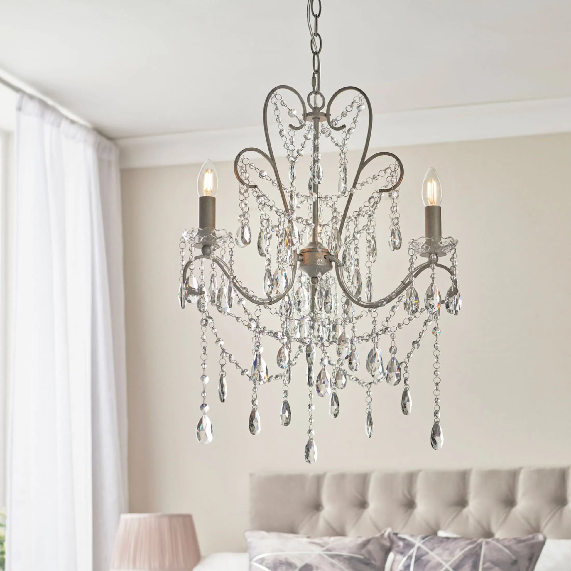 Vintage Inspired Pendant Chandelier 5