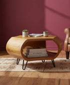 Vintage Inspired Wood Coffee Table