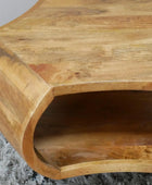 Vintage Inspired Wood Coffee Table