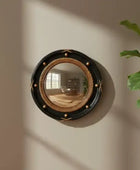 Vintage Inspired Convex Glass Wall Mirror