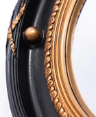 Vintage Inspired Convex Glass Wall Mirror 4