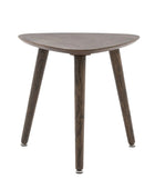 Visby Dark Stained Oak Triangular Side Table FARTHING 2