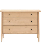 Visby Oak 3 Drawer Chest of Drawers FARTHING 1