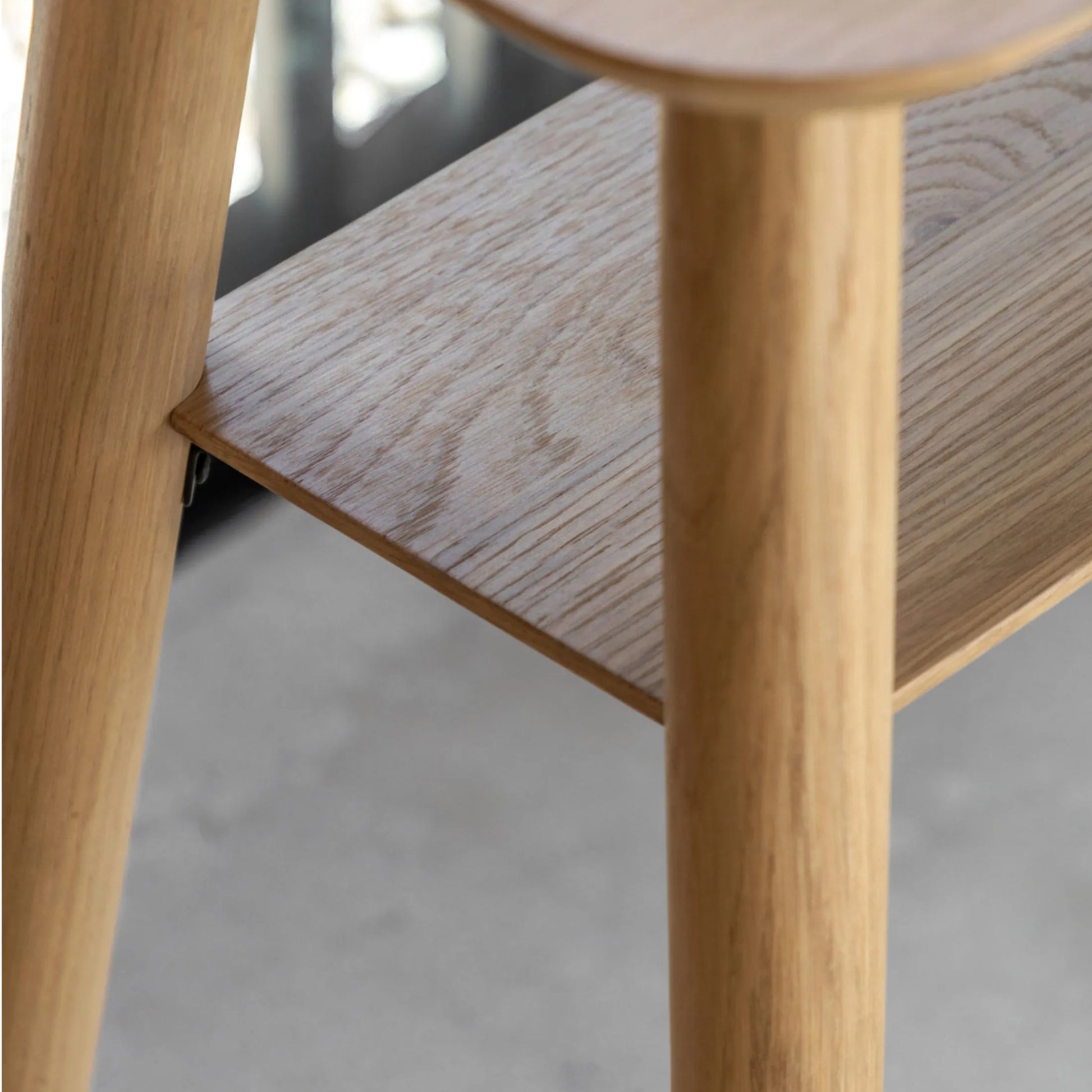 Visby Oak Console Table FARTHING