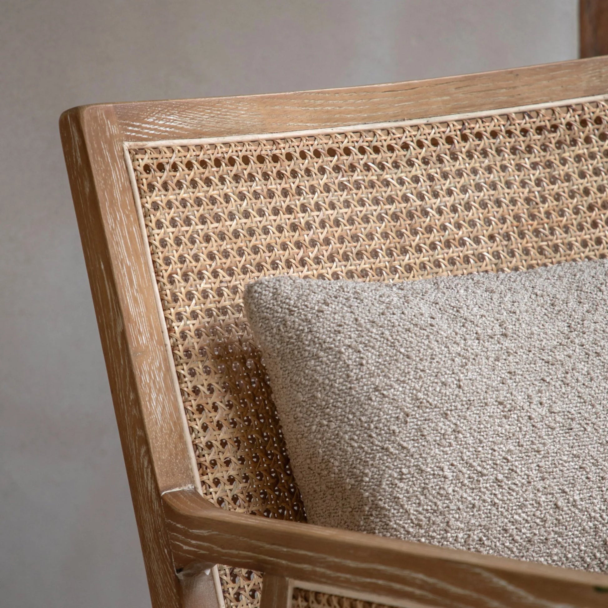 Weathered Ash Rattan Armchair