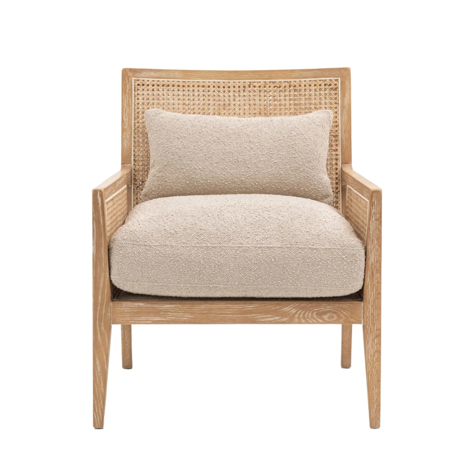 Weathered Ash Rattan Armchair 5