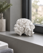 White Faux Coral Ornament 3