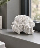 White Faux Coral Ornament
