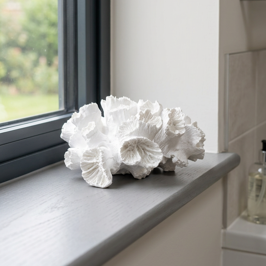 White_Faux_Coral_Ornament 5