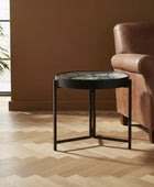 Working Clock Side Table