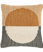 Woven Geometric Design Cushion