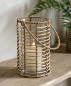 Woven Rattan Lantern