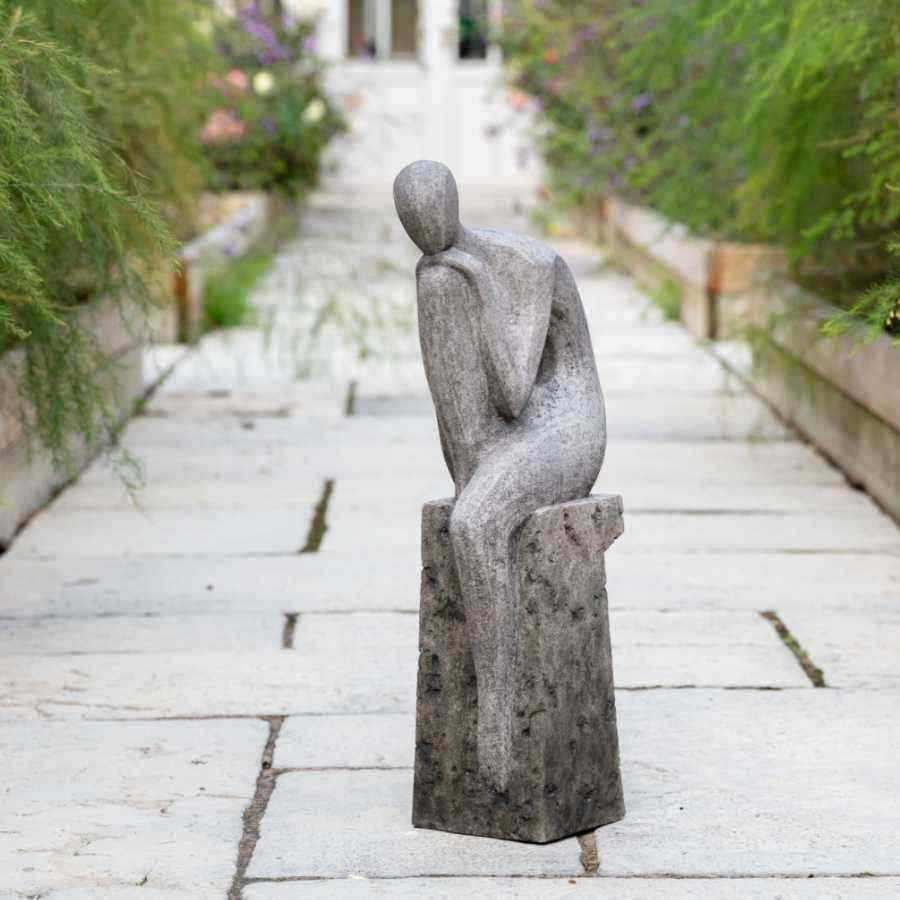 Abstract Sitting Figure Ornament - The Farthing