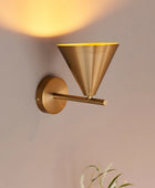 Antique Brass Task Wall Light - The Farthing