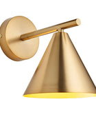 Antique Brass Task Wall Light - The Farthing