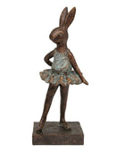 Antiqued Ballerina Hare Ornament - The Farthing