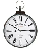 Antiqued Kensington Pocket Clock - The Farthing