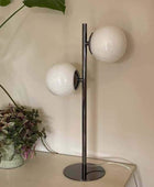 Art Deco Inspired Ball Table Lamp - The Farthing