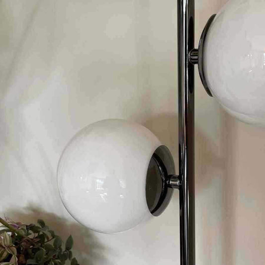 Art Deco Inspired Ball Table Lamp - The Farthing