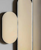 Art Deco Silver Glass Strips Mirror - The Farthing