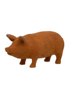Baby Rustic Rusty Pig Ornament - The Farthing