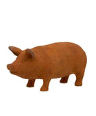 Baby Rustic Rusty Pig Ornament - The Farthing