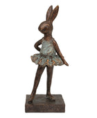 Antiqued Ballerina Hare Ornament 1