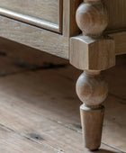 Beaded Edge Oak 7 Drawer Chest of Drawers - The Farthing
