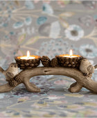 Birds On Branch Tea Light Holder - The Farthing