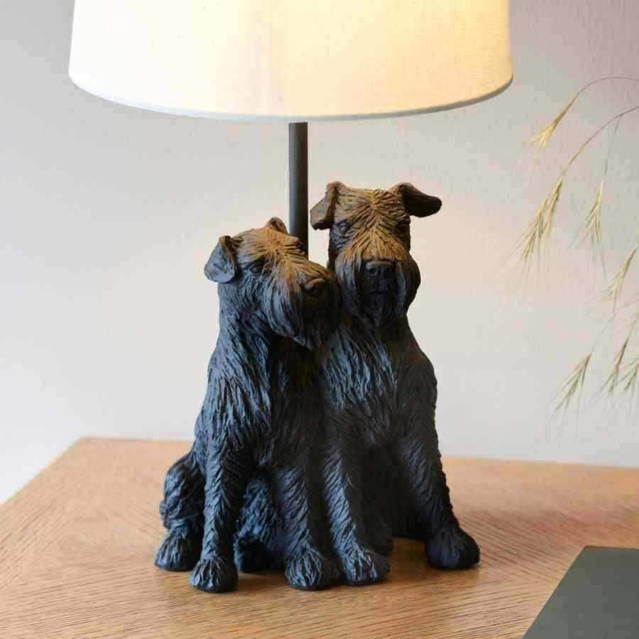 Black Dog Duo Table Light - The Farthing