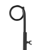 Black Metal Adjustable Festoon Pole - The Farthing