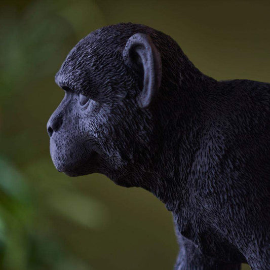 Black Walking Monkey Table Light - The Farthing