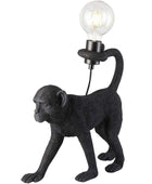 Black Walking Monkey Table Light - The Farthing