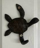 Burnished Bronze Turtle Wall Hook - The Farthing